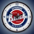 Buick Service Wall Clock, LED Lighted