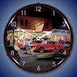 Crazy Eds Wall Clock, LED Lighted: Bruce Kaiser