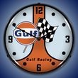 Gulf Racing GT40 Wall Clock, LED Lighted