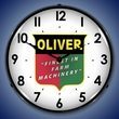 Oliver Farm Machinery Wall Clock, LED Lighted