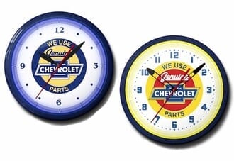 We Use Genuine Chevrolet Parts Neon Clocks: High Quality