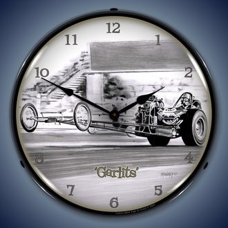 Tim Odell Art Wall Clocks, LED Lighted