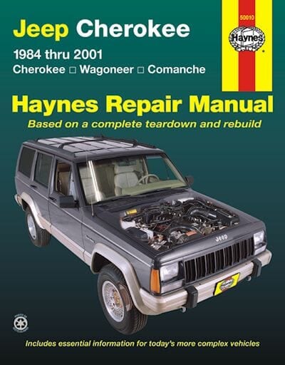 Jeep Cherokee, Wagoneer, Comanche Repair Manual 1984-2001