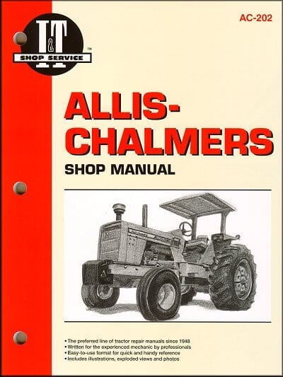 Allis Chalmers Repair Manual D19 21 180 185 190 200 7000 Allis Chalmers Repair Manual D19 21 180 185 190 200 7000