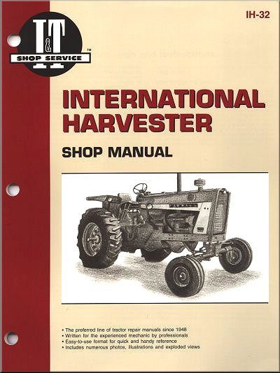 414 International Harvester Tractor Technical Service Shop Repair Manual 
