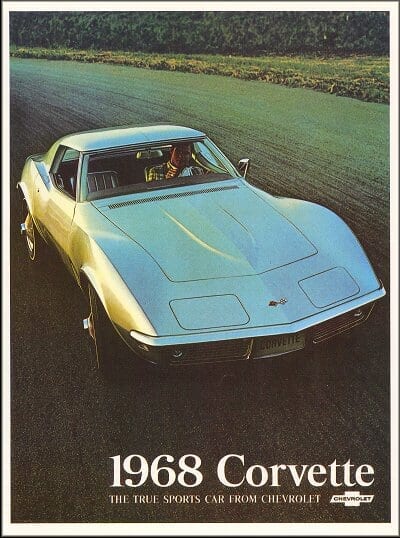 1968 Chevrolet Corvette Stingray Sales Brochure