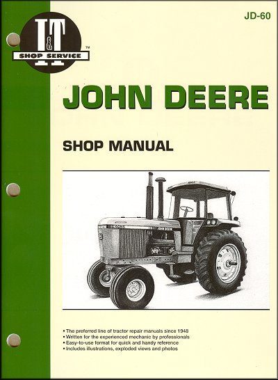 John Deere Tractor Repair Manual 4055 4255 4455 4555 4755 4955 Iandtclymer 8360