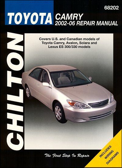 Lexus ES300/330, Toyota Camry, Avalon, Solara Repair Manual 2002-2006