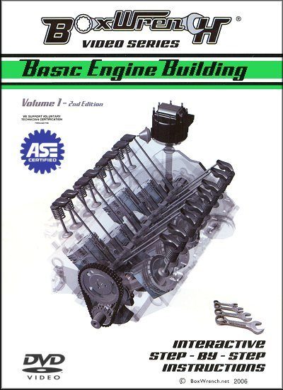 Basic Engine Building DVD - Interactive, Step-by-Step Instructions