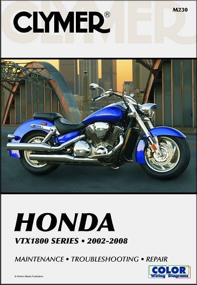 Honda VTX1800 Repair Shop Manual 2002-2008 - Clymer M230