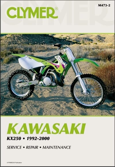 Kawasaki KX250 Repair Manual 1992-2000 - Clymer