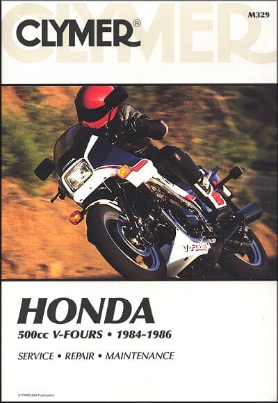 Honda VF500, Magna, Interceptor Repair Manual 1984-1986