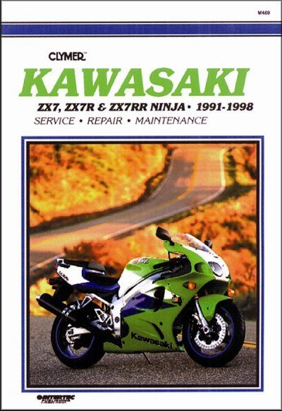 Kawasaki Ninja ZX7, ZX7R, ZX7RR Repair Manual |