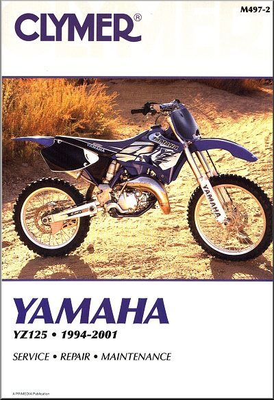 Yamaha YZ125 Repair Service Manual 1994-2001 - Clymer M497-2