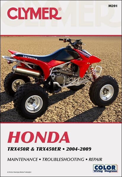 Honda TRX450R, TRX450ER ATV Repair Manual 2004-2009