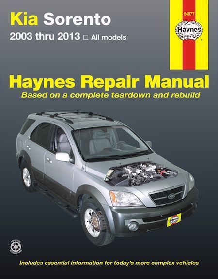 2011 kia sorento repair manual free download