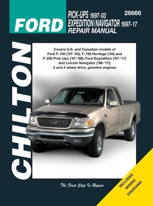 Ford F-150, F-250, Expedition, Lincoln Navigator Repair Manual 1997-2017