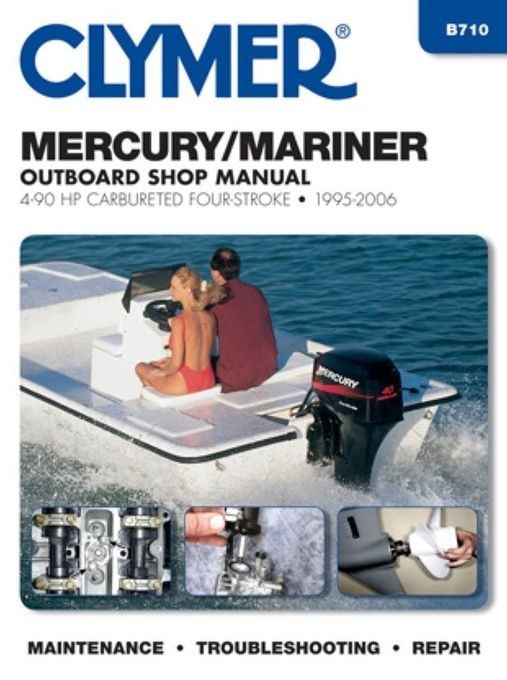 Mercury Mariner 4 HP to 90 HP Outboard Repair Manual 1995-2006