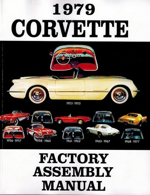 1979 Chevy Corvette Factory Assembly Manual