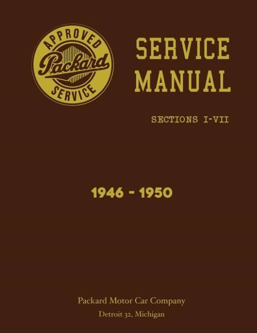 Super 8 OEM Repair Maintenance Shop Manual Bound Packard Six 120 Twelve 1937 