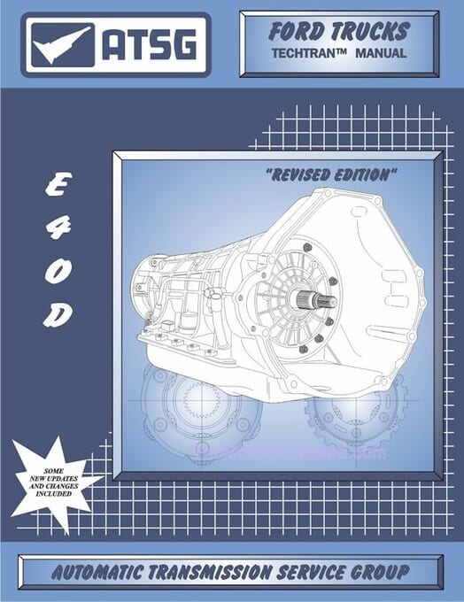 Ford E4OD Transmission Rebuild Manual 19891998 ATSG