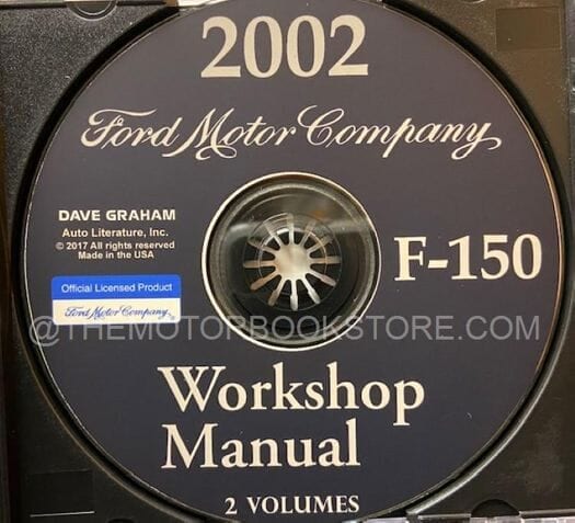 2002 Ford F-150 OEM Service Manual on CD-ROM