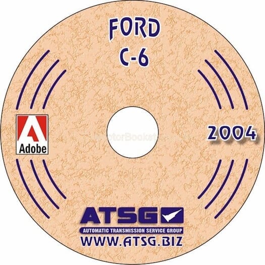 Ford C-6 Transmission Rebuild Manual on CD 1966-1996