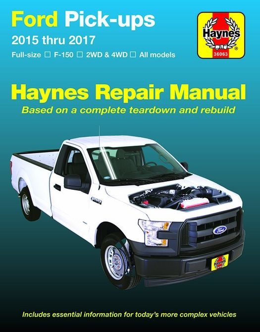 2004-2014 Ford F150 Pick-Ups 2WD 4WD Haynes Repair Service Workshop Manual 0948