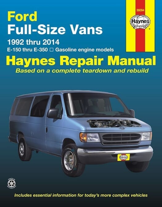 Ford Econoline E150, E250, E350 Repair Manual 19922014 Haynes