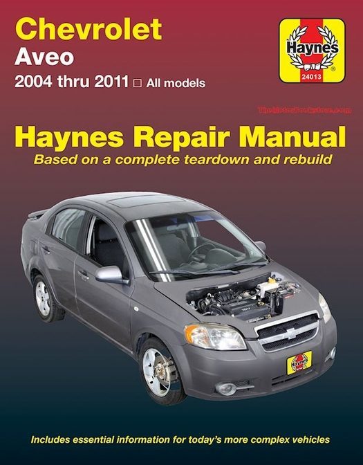 Chevy Aveo Service Manual