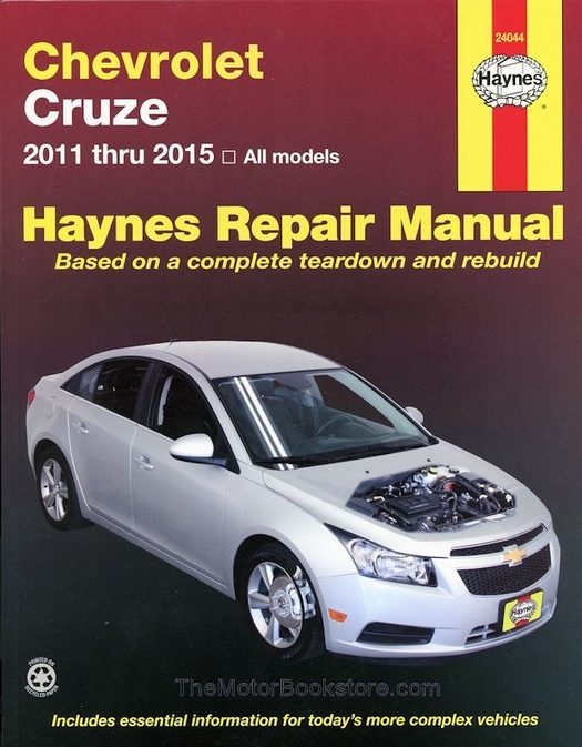 Chevrolet Cruze Repair Manual (2011-2015) by Haynes