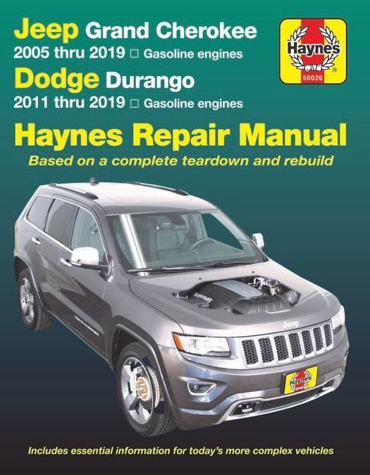 Jeep Cherokee / Dodge Durango Repair Manual 2005-2019