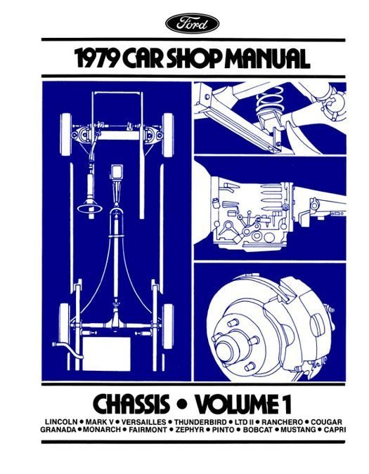 1979 Ford / Lincoln / Mercury Shop Manual - 5 Volumes