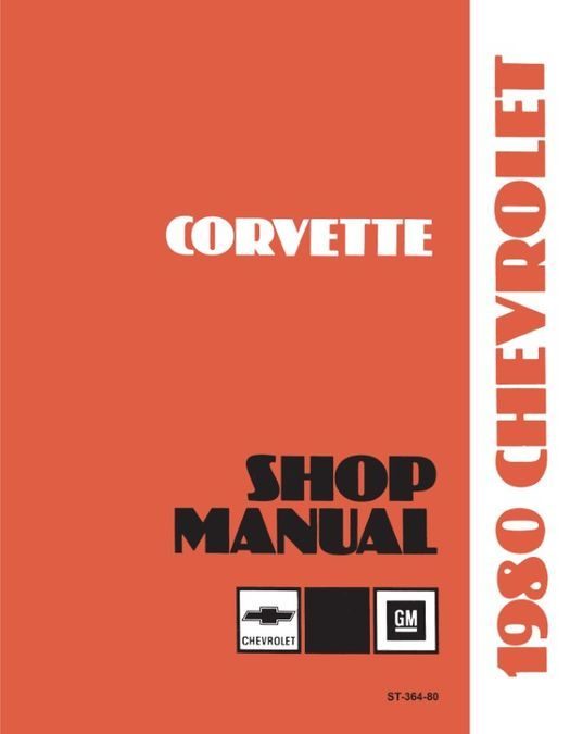 1980 Chevrolet Corvette Shop Manual