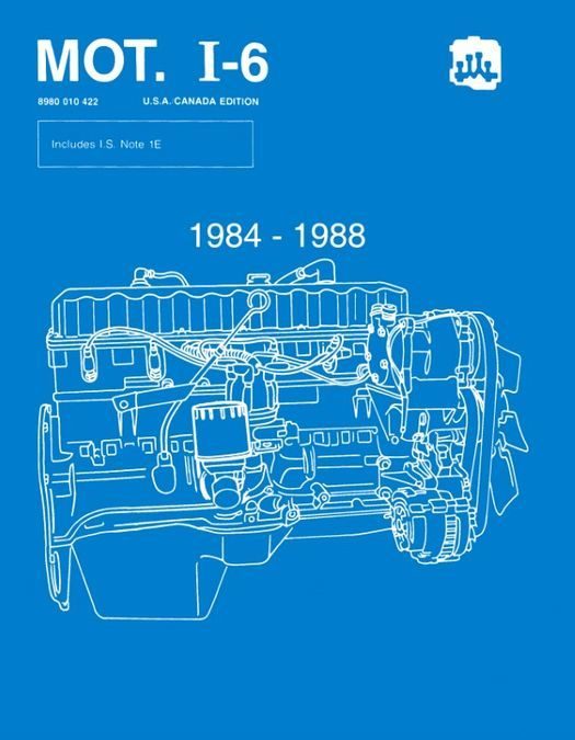 1984 - 1988 Jeep MOT I-6 Engine Service Manual