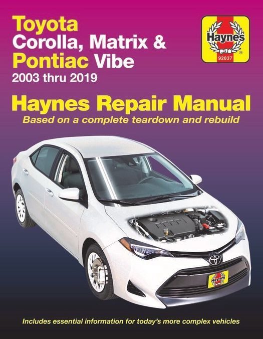 Toyota Corolla Troubleshooting Guide