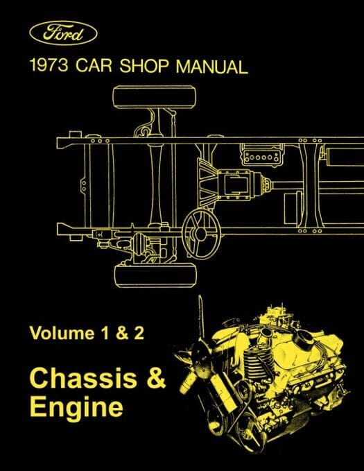 1973 Ford / Lincoln / Mercury Shop Manual - 5 Volumes