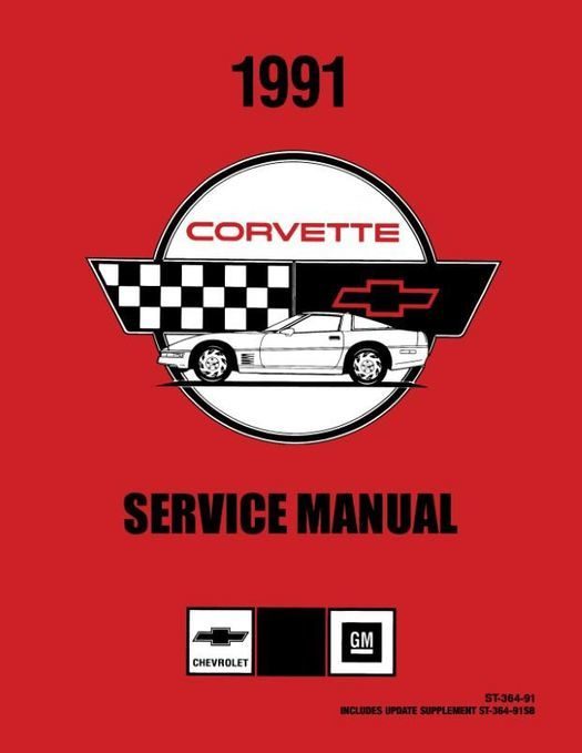 1991 Chevy Corvette Service Manual