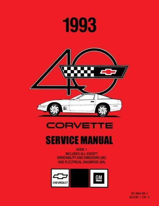 1993 Chevy Corvette Service Manual