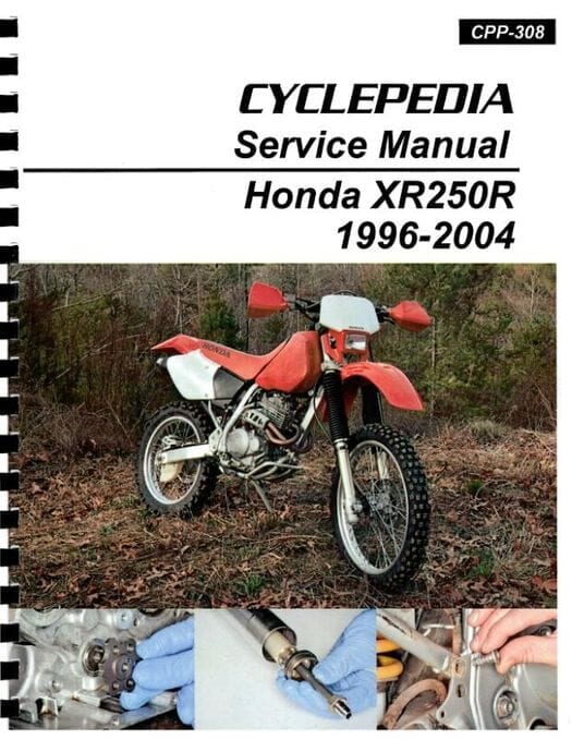 Honda XR250R XR250 Service & Repair Manual – 1996-2004 – Paper Media