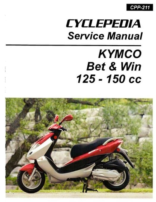 KYMCO Bet & Win 125 and 150 Service Manual 2002-2008