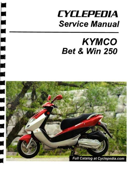 KYMCO Bet & Win 250 Service Manual 2002-2007