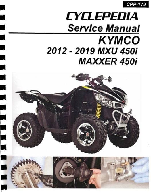 KYMCO MXU 450i / Maxxer 450i Service Manual 2012-2019