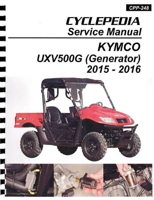 KYMCO UXV 500iG 4X4 Side X Side Service Manual 2015-2016