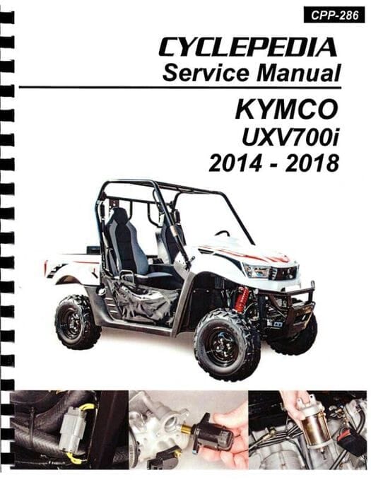 KYMCO UXV700i 4X4 Side X Side Service Manual 2014-2018