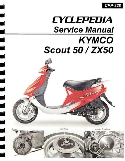 KYMCO ZX 50 / Scout 50 Service Manual 2000-2005