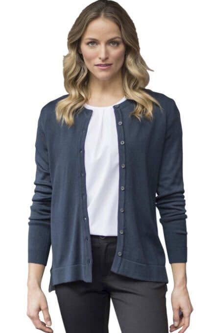 Ladies crew neck cardigan Clearance