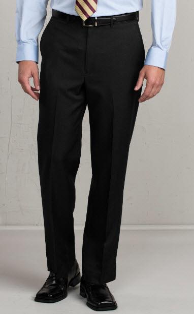Men’s Flat Front Washable Suit Pants|SharperUniforms.com