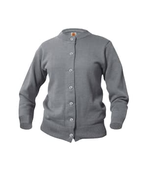 jersey school cardigan