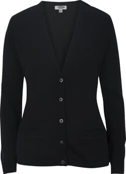 ladies navy cardigan with pockets